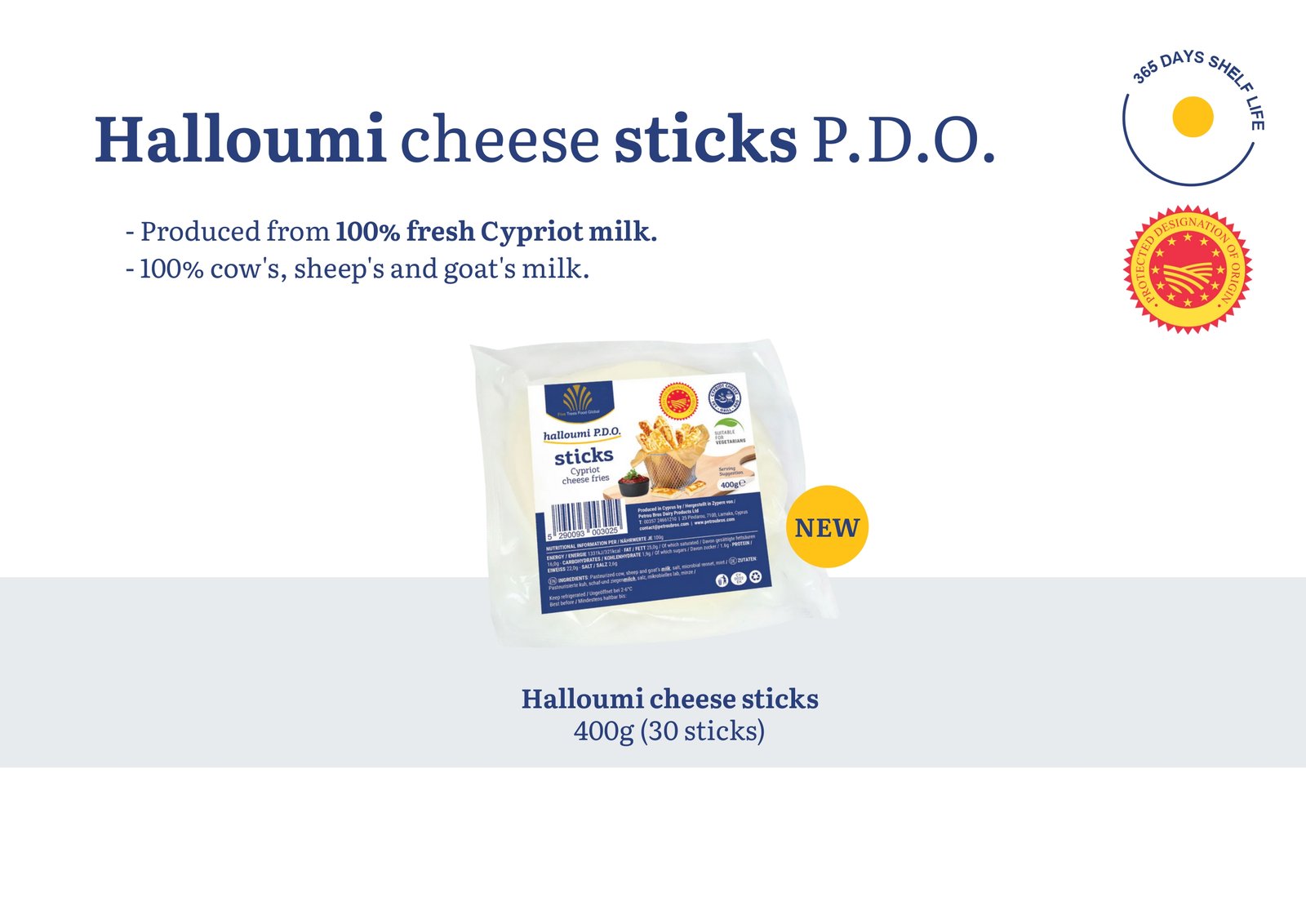 Halloumi Cheese Sticks